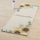 Search for sunflower yoga mats Botanical