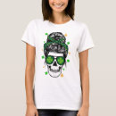 Search for st patricks day skull tshirts Shamrock
