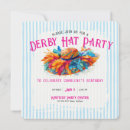 Search for horse racing birthday invitations Cream white