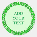 Search for abstract floral design stickers Leaves