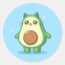 Search for cute kawaii cat stickers Illustration