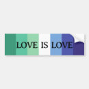 Search for gay pride flag bumper stickers Love is love