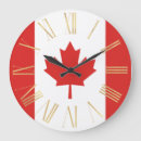 Search for canadian flag clocks Maple leaf