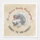 Search for turkey napkins Feast
