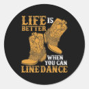 Search for line dancing stickers Cowboy