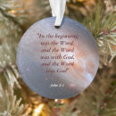 Search for faith christmas tree decorations Bible
