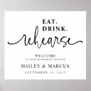 Search for rehearsal dinner posters Simple
