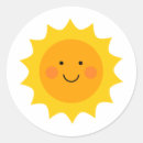 Search for cute smiling sun stickers Illustration