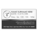 Search for painting company business cards Decorator