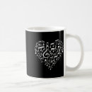 Search for heart music mugs Valentines