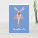 Search for ballerina birthday cards Girl