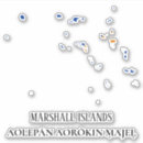 Search for island country stickers World flags