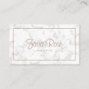 Search for rose gold business cards Simple
