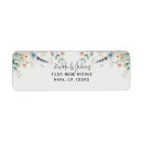 Search for spring floral wedding return address labels Rustic bridal shower
