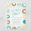 Search for sprinkled with love baby shower invitations Doughnut