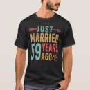 Search for anniversary tshirts Married