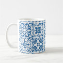 Search for blue mosaic mugs Portuguese