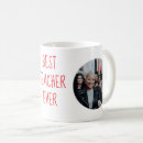 Search for teacher christmas mugs Best teacher ever