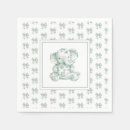 Search for toile napkins Baby boy