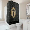 Search for black and tan shower curtains Dog