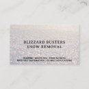 Search for snow shoveling business cards Winter