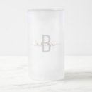 Search for monogram gold mugs Elegant