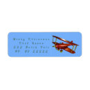 Search for plane return address labels Flying