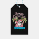 Search for beach christmas gift tags Santa