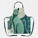 Search for retro cat aprons Mid century