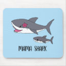 Search for cute shark mouse mats Great white shark