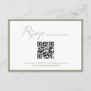 Search for script rsvp cards Sage green