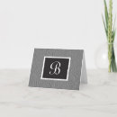 Search for letter note cards Black and white