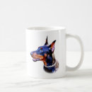 Search for doberman pinscher mugs Canine