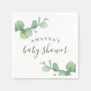 Search for eucalyptus leaves baby shower supplies Watercolor