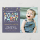 Search for boys pajama party invitations Pancakes and pyjamas