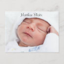Search for birth announcement postcards Boy