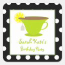 Search for beverage square stickers Birthday