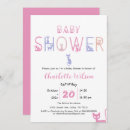 Search for pastel colors baby shower invitations Pink