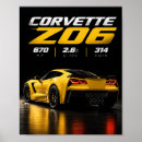 Search for corvette posters Sports car