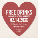 Search for valentines day save the dates Red and white