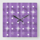 Search for snowflake clocks Winter