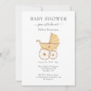 Search for traditional baby shower invitations Minimalist