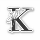 Search for alphabet letter k stickers Typography