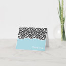 Search for zebra print thank you cards Pattern