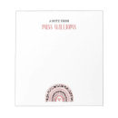 Search for teacher notepads End of year