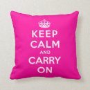 Search for keep calm and carry on cushions Vintage