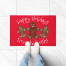 Search for gingerbread man doormats Christmas cookies