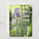 Search for iris wedding invitations Flowers