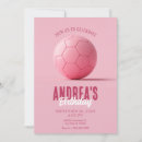 Search for soccer ball invitations Girl