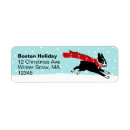 Search for winter animal return address labels Snow